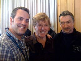 Robert Redford and John Hindman