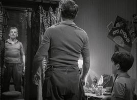 Vittorio Manunta and Paul Muni in Stranger on the Prowl (1952)