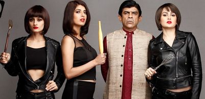 Rituraj Singh, Aishwarya Sakhuja, Shalini Sahuta, and Samaira Rao in Trideviyaan (2016)