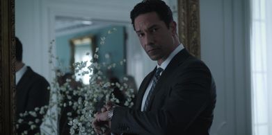 As Agent Chavez (Checkered Tie Guy) in The Flight Attendant on HBO Max (2020)