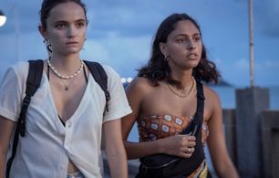 Abigail Lawrie and Rhianne Barreto in No Escape (2023)
