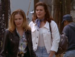 Michele Abrams and Cari Shayne in Murder, She Wrote (1984)