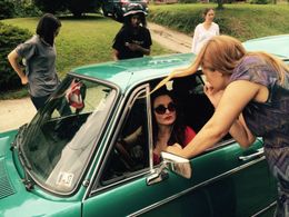 as Penelope with director Tatyana Yassukovich, The Audition