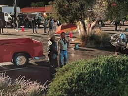 On the set of AMC's Dark Winds