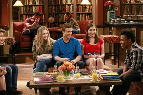 Rowan Blanchard, Sabrina Carpenter, Amir Mitchell-Townes, and Peyton Meyer in Girl Meets World (2014)