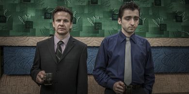 Bartlomiej Topa and Piotr Zurawski in Kebab i Horoskop (2014)