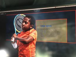 Still from Bodhi Dell's job for USTA