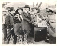 Edmund Cobb, Clark Comstock, Roy Hughes, Mary Beth Milford, and Monte Montague in Bashful Whirlwind (1925)