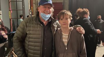 Director Andy Mikita on the set of Virgin River