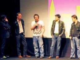 Duncan Jones, Stuart Fenegan, and Nathan Parker