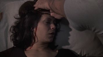 Rita Montone and Joe Spinell in Maniac (1980)