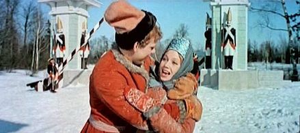 Grenada Mnatsakanova and Aleksandr Potapov in Krepostnaya aktrisa (1963)