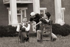 Mike Seely, Paul Louis Harrell, and John A. Coulter in The Old Winter (2014)