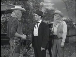 Hugh Beaumont, Ray Page, and Keith Richards in The Lone Ranger (1949)