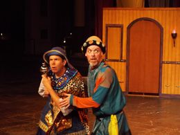 HAUNTED HOUSE PARTY at the Getty Villa by the Troubador Theater Company. With Matt Walker.