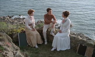 Jean-Pierre Léaud, Kika Markham, and Stacey Tendeter in Two English Girls (1971)