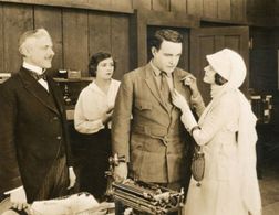 Dustin Farnum, J. Barney Sherry, Dorothy Wallace, and Lois Wilson in A Man's Fight (1919)