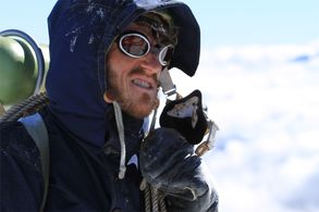 Chad Moffitt as Edmund Hillary in 