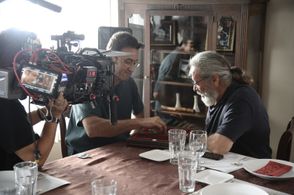 Edward James Olmos and Marty Sader in Monday Nights at Seven (2016)