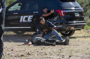 ICE AMBUSH Paul Lucero as JAX in EL COYOTE