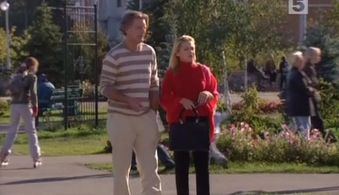 Sergey Kolesnikov and Inna Miroshnichenko in Serdtsu ne prikazhesh (2007)