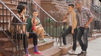 Still from The 3 Bits Webseries with Jimmy Brooks Cole Escola