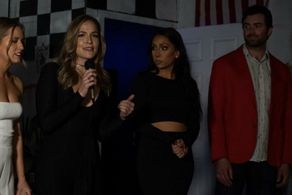 Jamie Miller and Lelia Symington