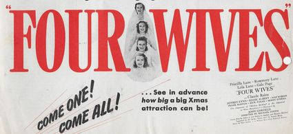 Lola Lane, Priscilla Lane, Rosemary Lane, and Gale Page in Four Wives (1939)