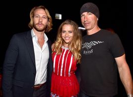Ericson Core, Teresa Palmer, and Luke Bracey