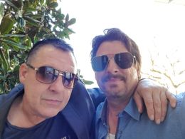 Tom Sizemore and Johnny Ray Gibbs