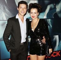 Deborah Dominguez and Reynaldo Pacheco at Knock Knock Premiere, 2015