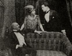 Edward Coxen and Winifred Greenwood in The Voice of Love (1916)