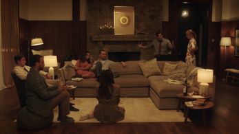 Sophia Bush, Michael Waller, Scott Michael Foster, Deborah Ann Woll, Arjun Gupta, Kevin Bigley, and Ciara Renée in Debor