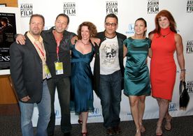 Producers Ron Balicki, Tarik Heitmann, Exec. Producer/Actress Madelon Guinazzo, Actor Louis Mandylor, writer/director, D