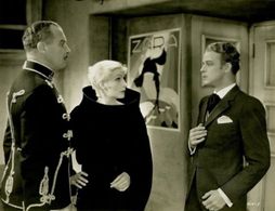 Greta Garbo, Albert Conti, and Roland Varno in As You Desire Me (1932)