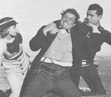 Ann Darcy, Fred Kohler, and Reb Russell in The Man from Hell (1934)