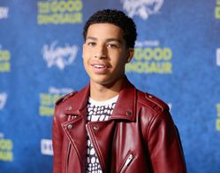 Jay Lewis and Marcus Scribner at an event for The Good Dinosaur (2015)