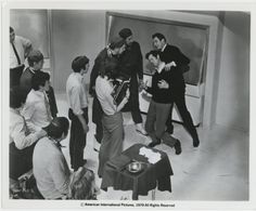 Vincent Price, Gordon Hessler, and Marshall Jones in Scream and Scream Again (1970)