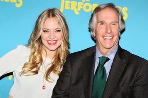 Henry Winkler and Jenni Barber