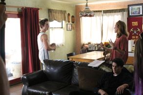 BTS picture of Jacob and Kathy in, 
