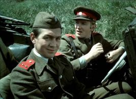 Jirí Krampol and Bronislav Krizan in Na konci sveta (1975)