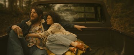 Alia Shawkat and Ben Dickey in Blaze (2018)