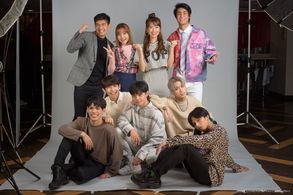 SB19, Pablo Nase, Stell Ajero, Ken Suson, Josh Cullen Santos, Justin De Dios, Kristel Fulgar, Robi Domingo, Shine Kuk, a