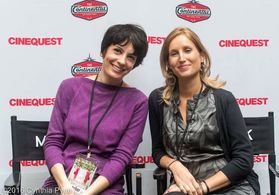 Q&A at Cinequest Film Festival 2016 with actress Nathalie Bryant (Right).