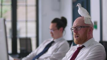 Huge Davies and Rich Keeble in The Emily Atack Show (2020)