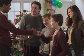 Fedja van Huêt, Elise Schaap, Niek Schoemaker, and Brent Schoemaker in Soof: een nieuw begin (2017)