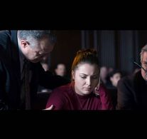 Still of Kylie Brown on the set of Due Justice