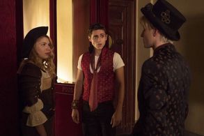 Audrey Hall, Seán Óg Cairns, and Luca Varsalona in Find Me in Paris (2018)