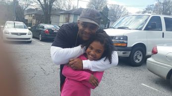 Having fun with George Pierre.