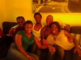 On Set - Cast of Faggot